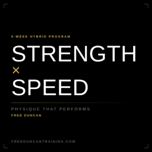 Strength x Speed (Hybrid Program)