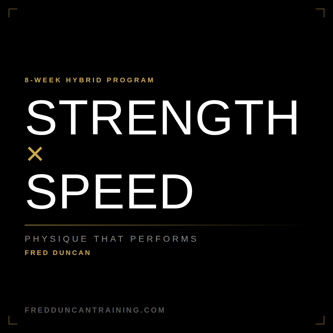 Strength x Speed (Hybrid Program)