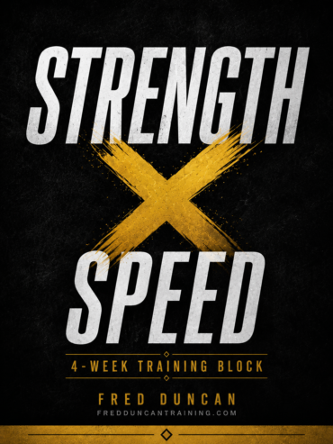 Strength X Speed - Block 1