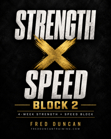 Strength X Speed - Block 2